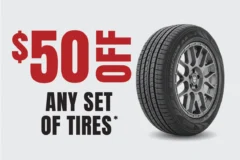 ANY SET OF TIRES