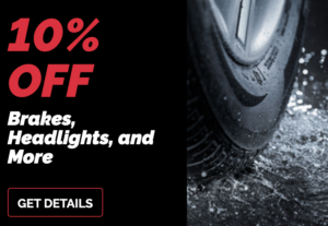 10% off brakes and headlights coupon