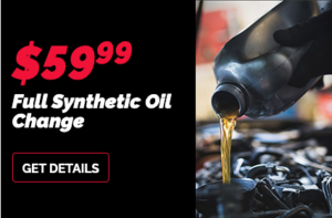 full synthetic oil change coupon