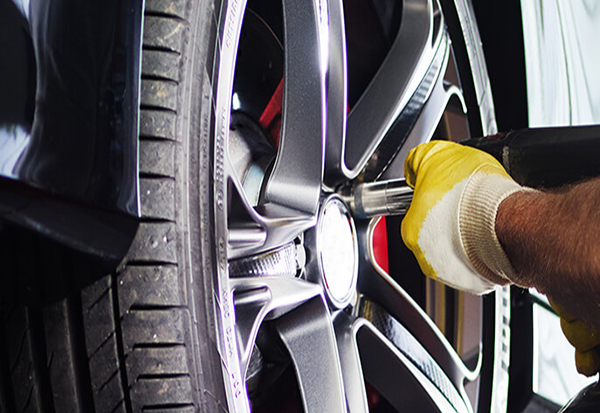 tires services done by mechanic