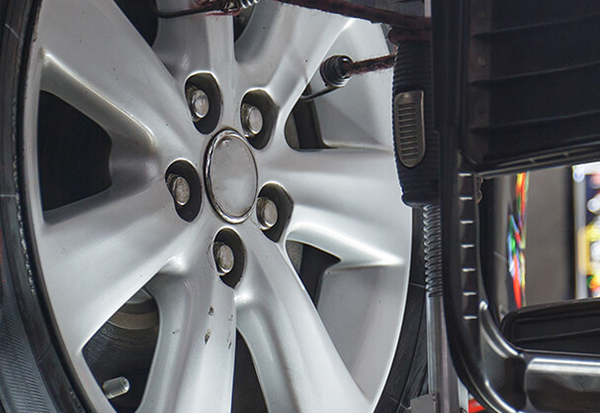 car wheel balancing