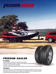 Freedom Hauler Trailer Tires