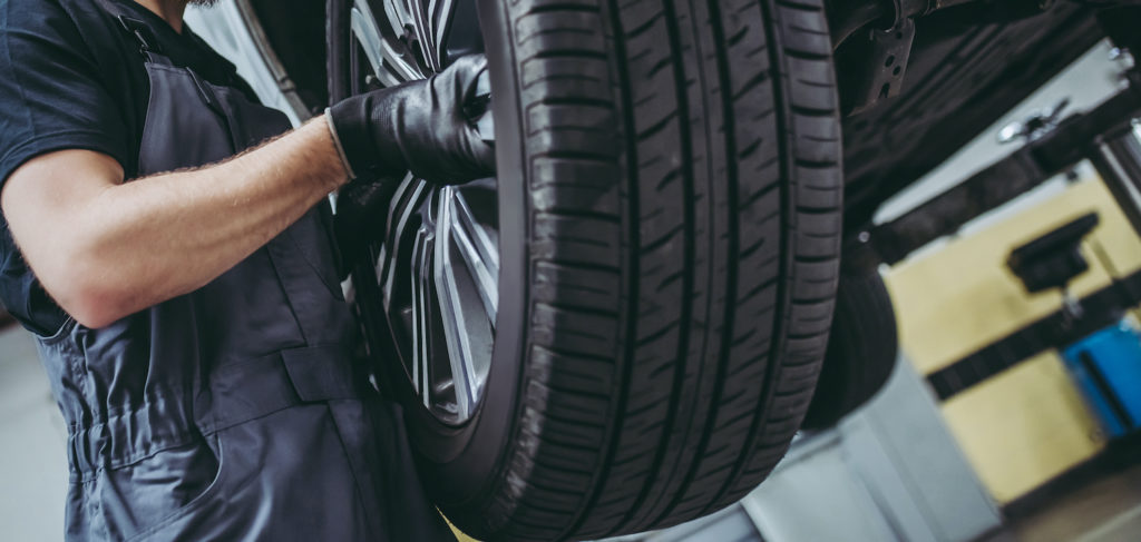 test new tire installation test new tire installation